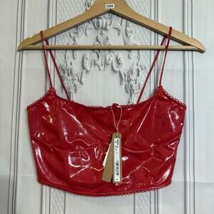 SKIMS sold n/a sold Corset Top in Red Size n/a